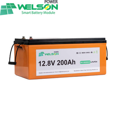 Golf Cart RV LiFePO4 Battery 200ah 12.8V 24V 100Ah 400ah 500ah 1280Wh LFP BMS For Motorhome