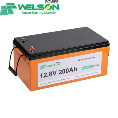 Golf Cart RV LiFePO4 Battery 200ah 12.8V 24V 100Ah 400ah 500ah 1280Wh LFP BMS For Motorhome